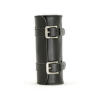 Longride, genuine leather tool roll 2L. Smooth black