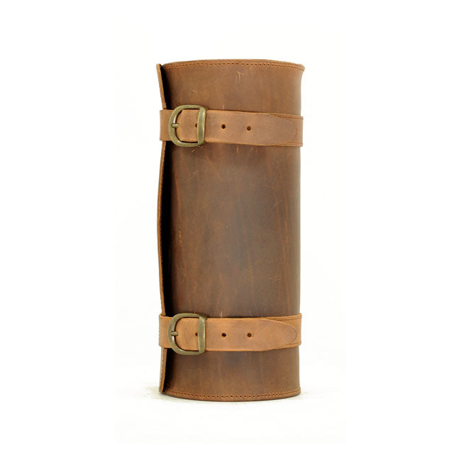Longride, genuine leather tool roll 6.5L. Smooth ranger