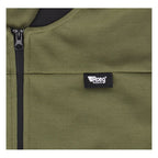 Roeg Frits track jacket army green