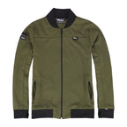 Roeg Frits track jacket army green
