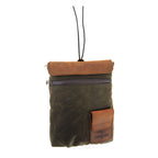 Longride, small Heritage waxed duffle/tank bag. Khaki/Ranger