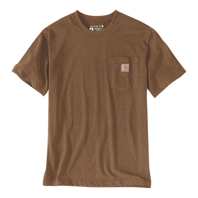 Carhartt K87 Pocket t-shirt walnut heather