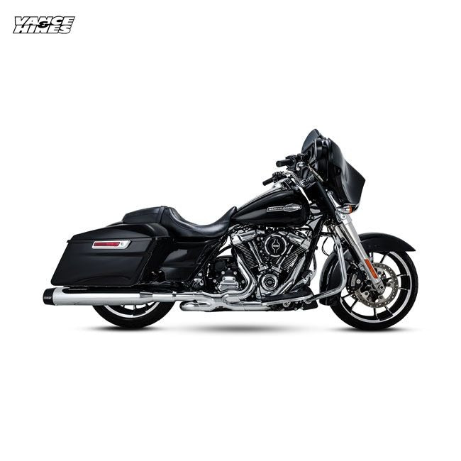 Vance & Hines, Blackbird 450 slip-on mufflers. Chrome