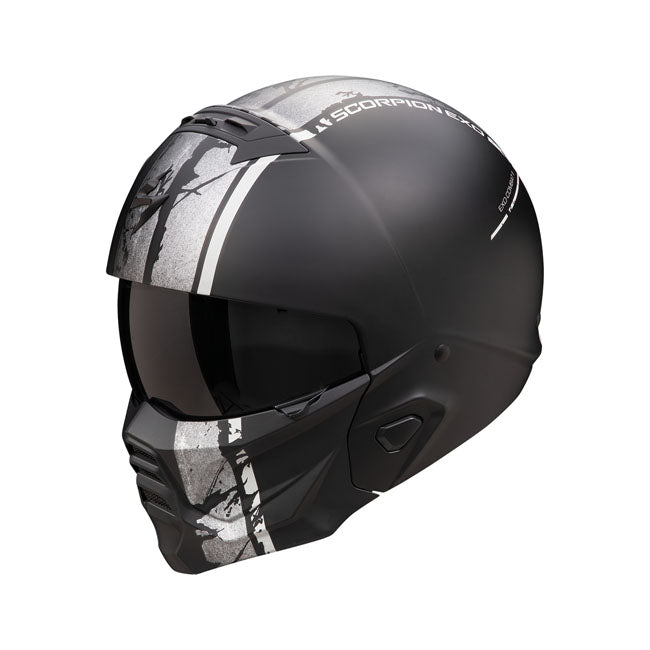 Scorpion Exo-Combat II Lord matt black/silver