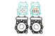 Set garnituri motor superior ATHENA P400250620027 