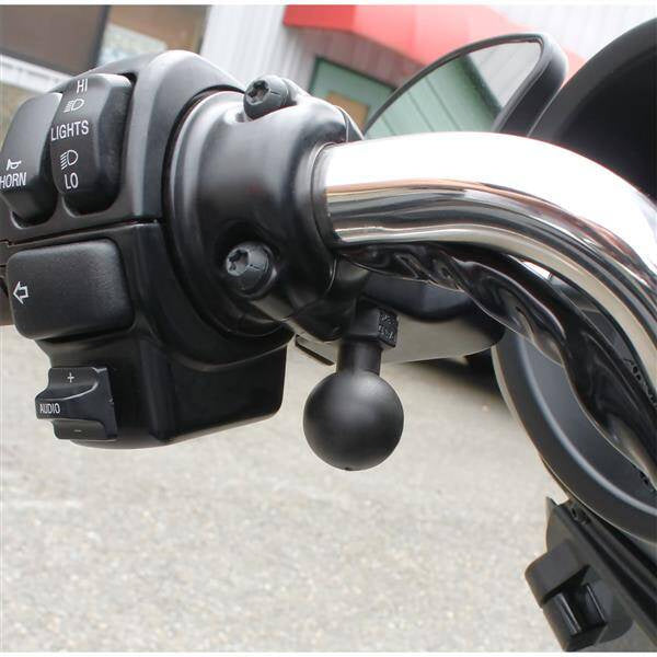 Baza oglinzii RAM® Tough-Ball™ pentru motociclete Harley-Davidson
