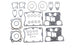 Set garnituri motor superior ATHENA P400195600999 