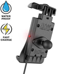 RAM® Quick-Grip™ 15W Suport de încărcare wireless rezistent la apă cu încărcător