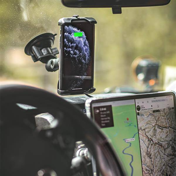 RAM® Quick-Grip™ 15W Waterproof Wireless Charging Suction Cup Mount
