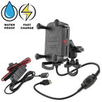 RAM® Tough-Charge™ 15W Suport pentru motocicletă cu încărcare fără fir rezistent la apă