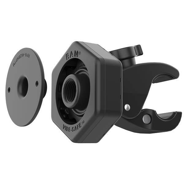 RAM® Tough-Claw™ Mică bază de clemă cu adaptor Vibe-Safe™
