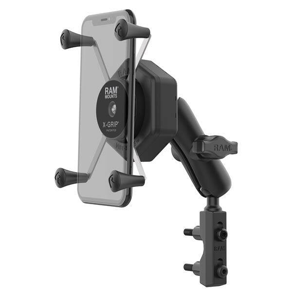 RAM® X-Grip® Suport mare pentru telefon cu bază Vibe-Safe™ și rezervor