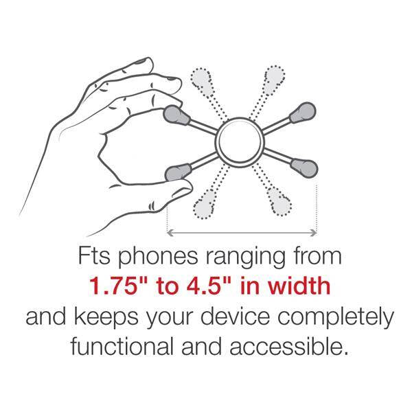 RAM® X-Grip® Suport mare pentru telefon cu profil redus Tough-Claw™ mic