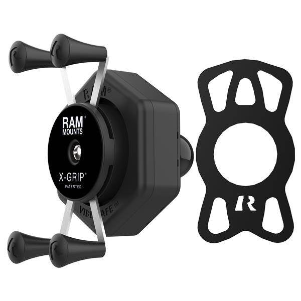 RAM® X-Grip® Suport pentru telefon cu bilă și adaptor Vibe-Safe™