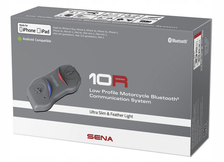 SENA 10R-02 single kit intercom for 1 helmet