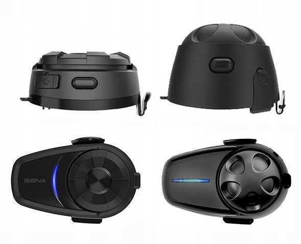 SENA 10S-02D Motorcycle Intercom for 2 Helmets 1.6KM