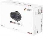 SENA 10S SINGLE MOTORCYCLE INTERCOM (10S-02) BLUETOOTH 4.1 Range 1.6 KM