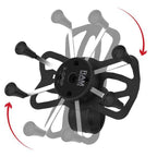 Suport mare pentru telefon RAM® X-Grip® cu bază de ghidon RAM® Tough-Strap™