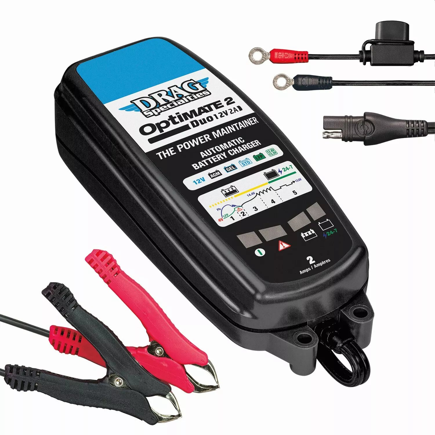Incarcare si intretinere baterie moto | OPTIMATE 2 DUO
