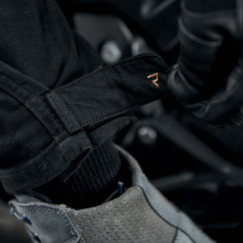 Blugi Moto | Rebelhorn Urban III - Negru Washed W30L34