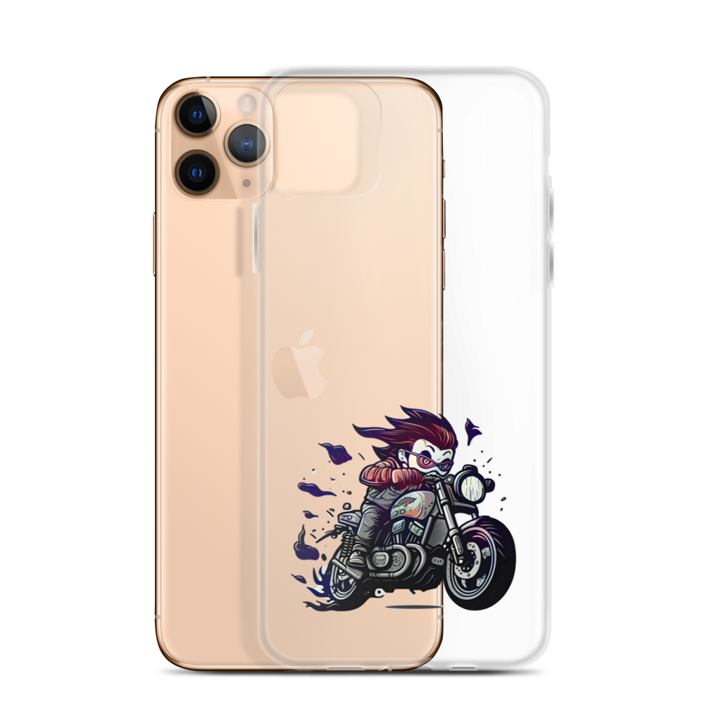 Carcasa transparenta iPhone® | Motocare Kamacrazy