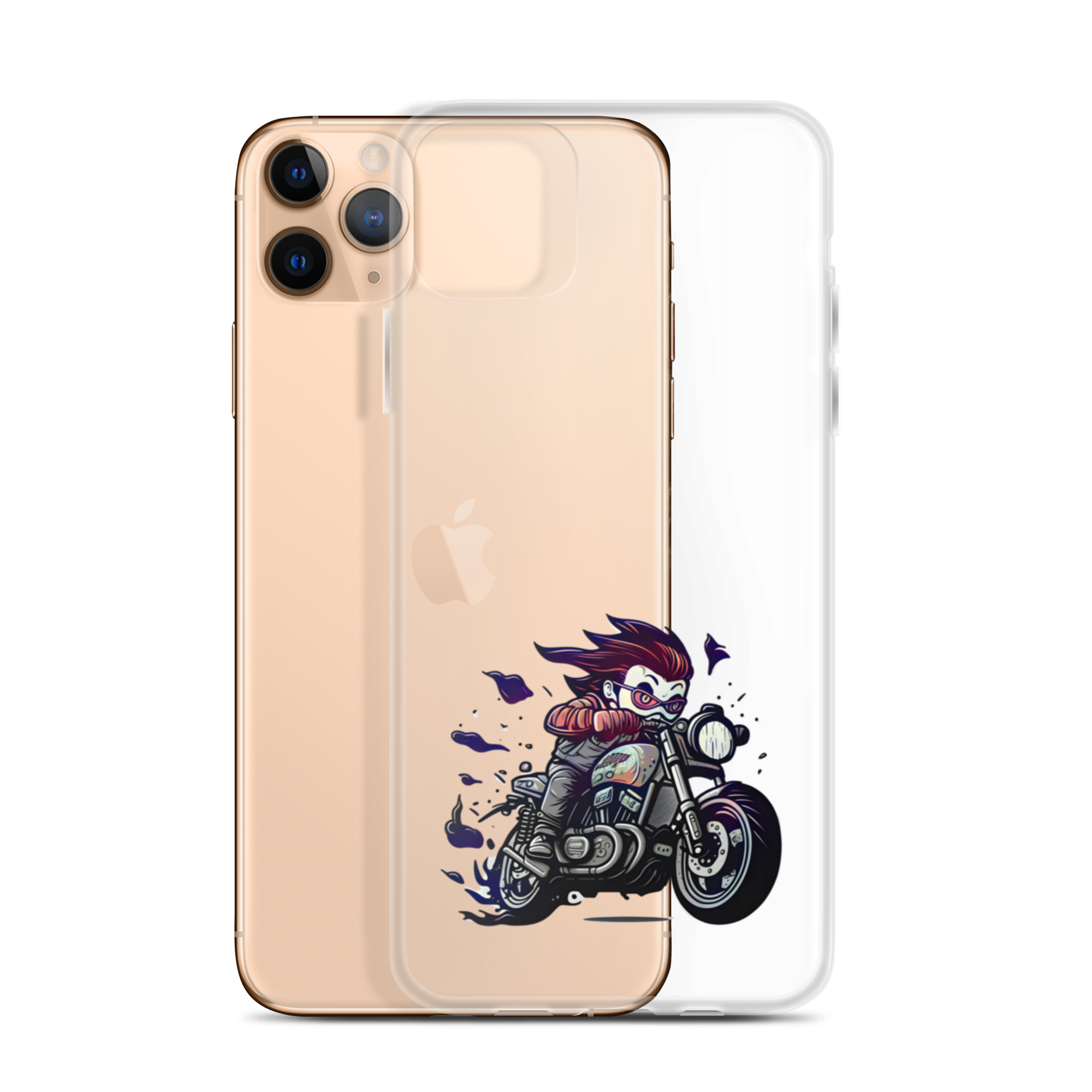 Carcasa transparenta iPhone® | Motocare Kamacrazy