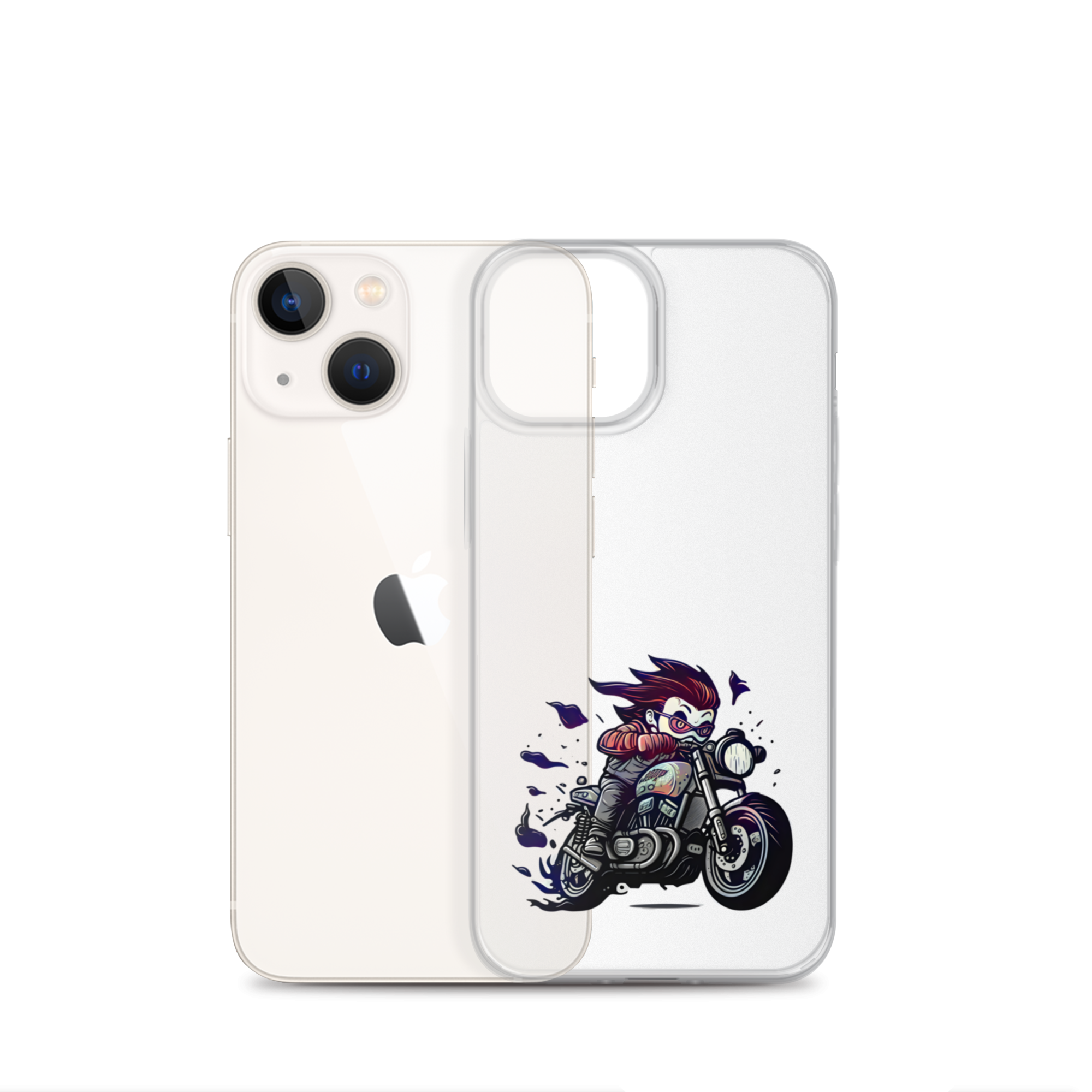 Carcasa transparenta iPhone® | Motocare Kamacrazy