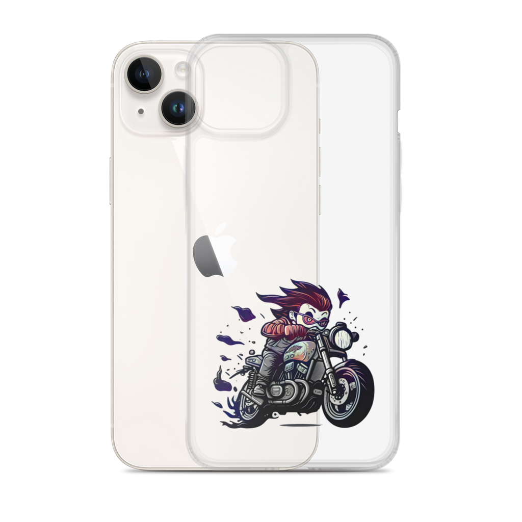 Carcasa transparenta iPhone® | Motocare Kamacrazy