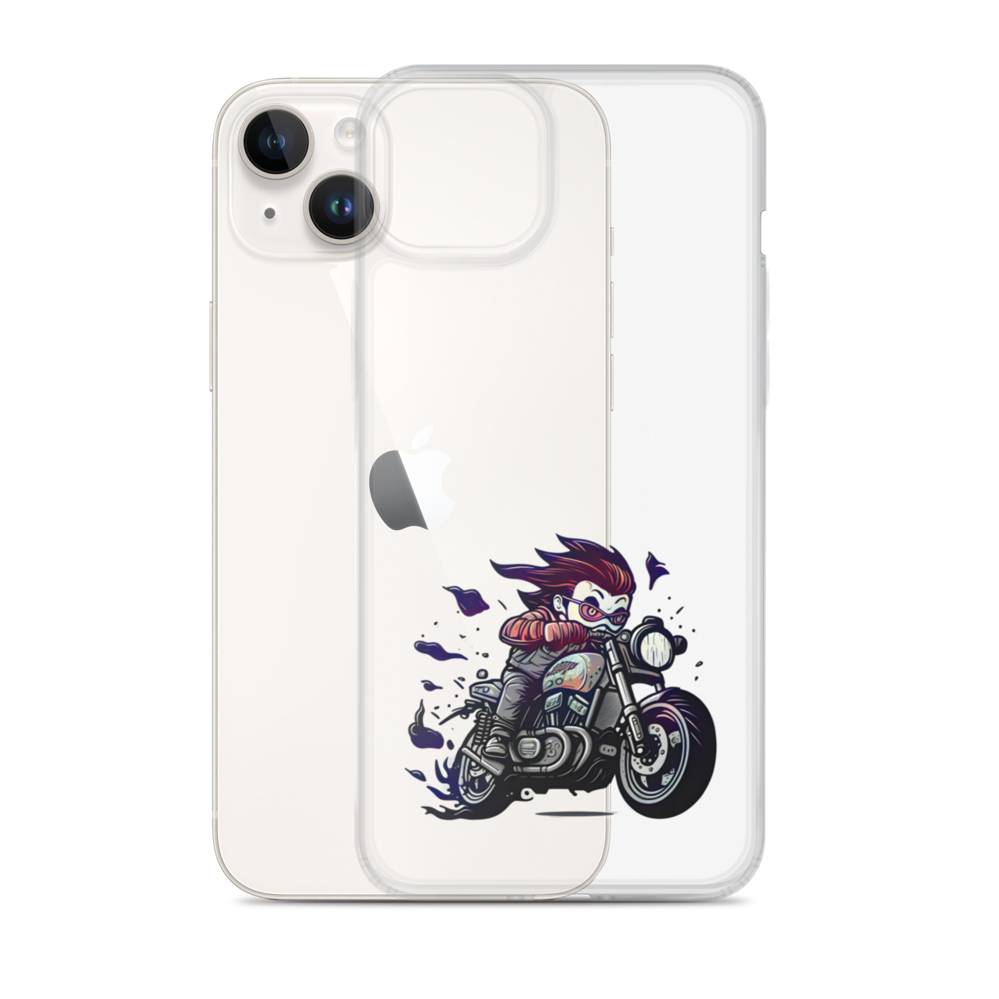 Carcasa transparenta iPhone® | Motocare Kamacrazy