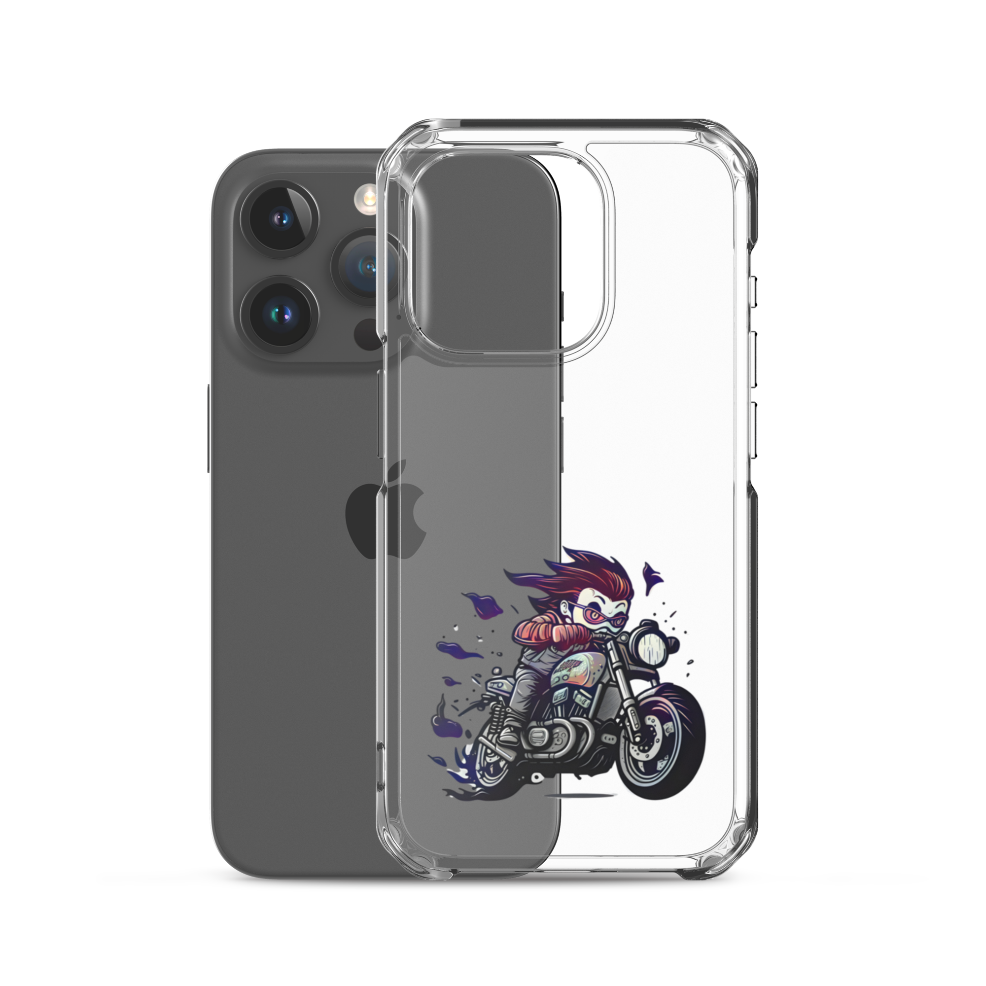 Carcasa transparenta iPhone® | Motocare Kamacrazy