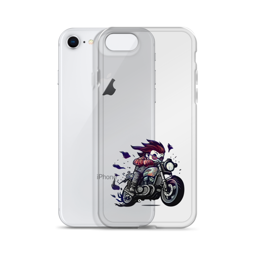 Carcasa transparenta iPhone® | Motocare Kamacrazy