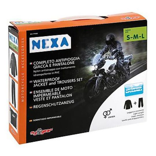 Costum moto de ploaie LAMPA NEXA S-M-L