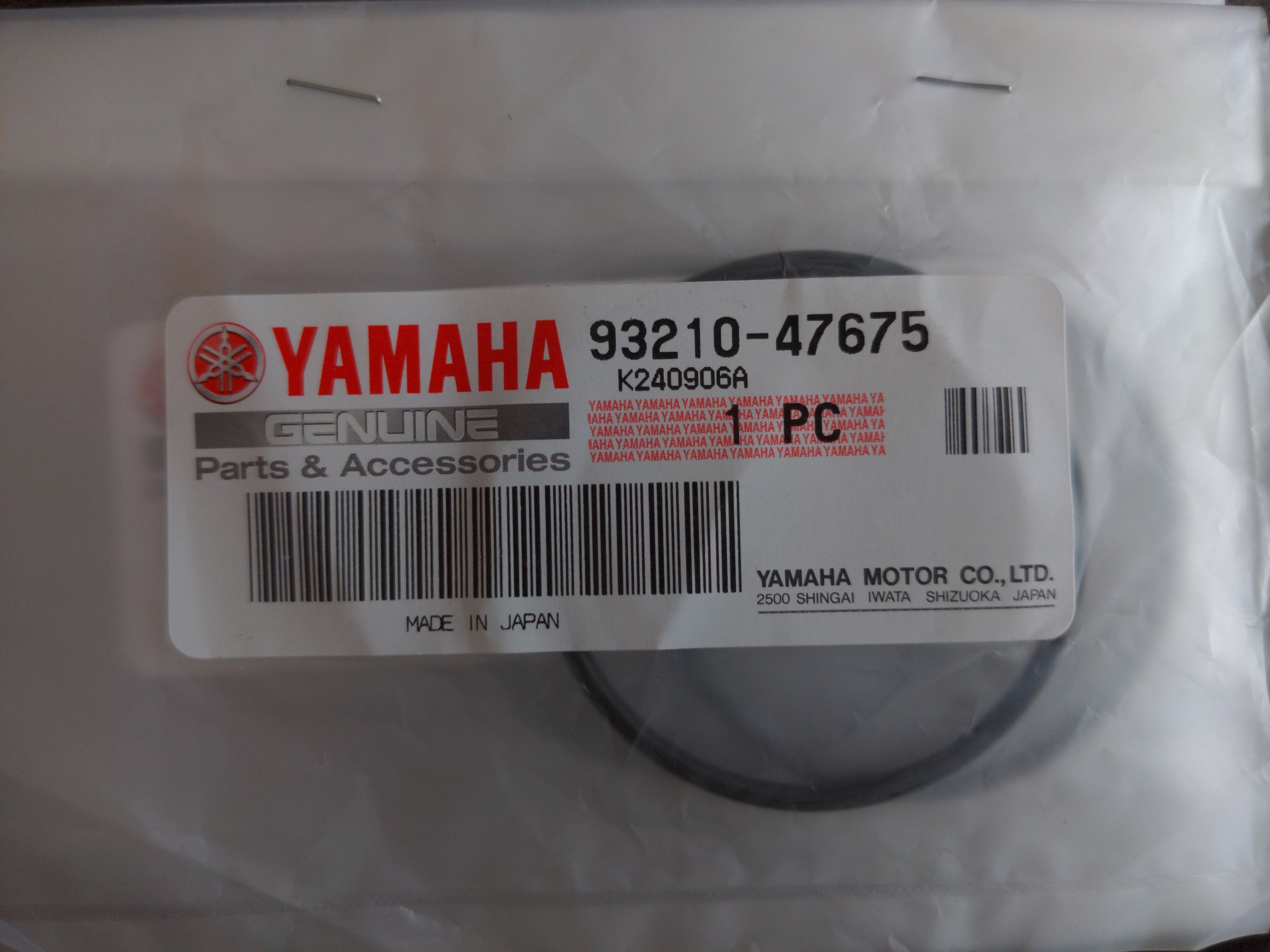 O-RING 52H Yamaha WR-F/YZ-F 250/426/450/YFZ 450 932104767500