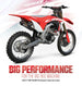 Sistem complet de evacuare PRO CIRCUIT T-6 - Titan Honda CRF450R/RX